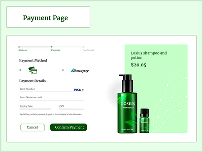 Payment Page! branding design figma graphic design ui ux