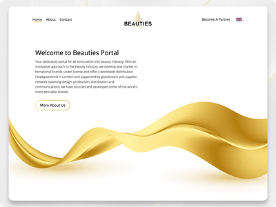 Beauties Portal Light Edition - Business Presentation Website