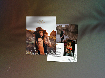 Photographer Welcome Guide PDF Design branding graphic design