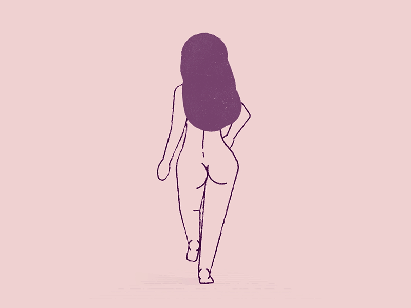 walking woman