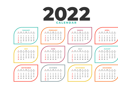 simple-2022-new-year-calendar-design-template bundle new year digital