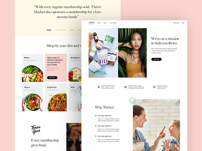 Organic Food (Marketplace) nft ui ux web web design website