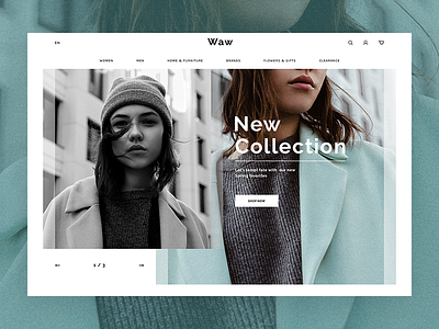 Waw shot design illustration nft ui ux web web design website