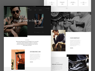 -eCommerce fashion website design nft ui ux web web design website