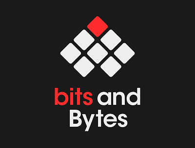 bits and Bytes logo branding combination mark graphic design icon logo minimal simple logo typography vector visual identity