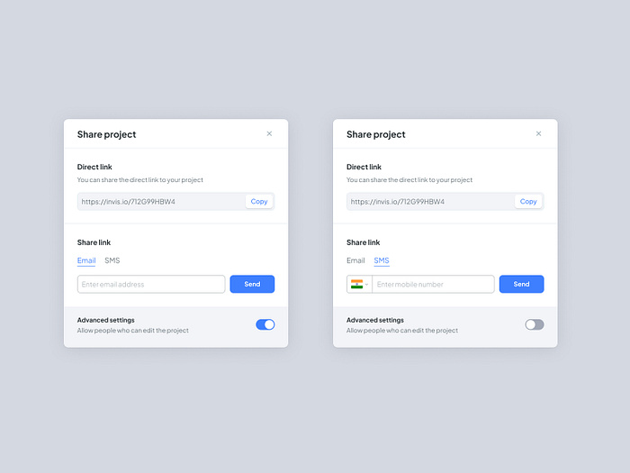 Modal UI Design by Jobish KM on Dribbble