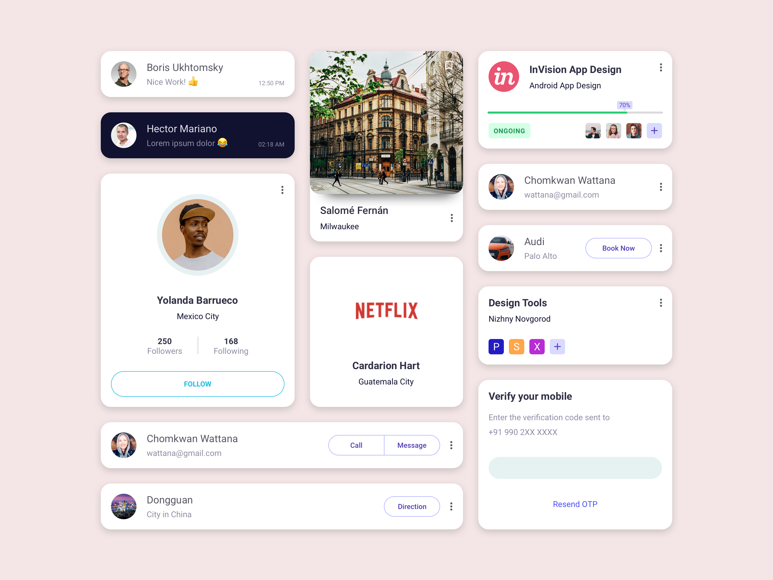 Card Ui Design By Jobish Km On Dribbble