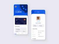 Banking App UI Design by Jobish KM on Dribbble