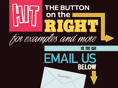 Contact Call To Action illustration typography vector