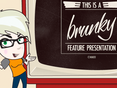 Bree & Brunky Feature illustration studio website