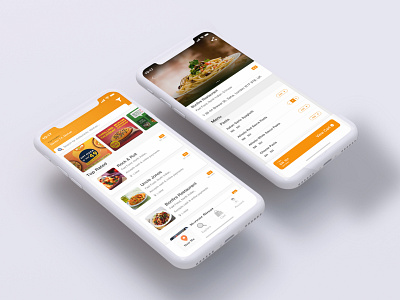 Food & Restaurant Ordering App UI Kit Design design graphics design ui ui design website design