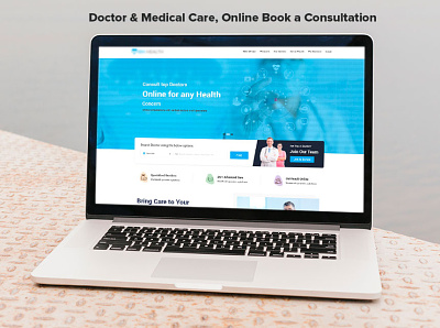 Doctor & Medical Care, Online Book a Consultation doctor app doctor appointment health app healthcare healthcare app medical care online book a consultation