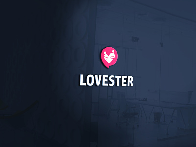 Logo design for Dating App "Lovester" branding design graphics design logo logodesigner logodesigner illustration brand ui design