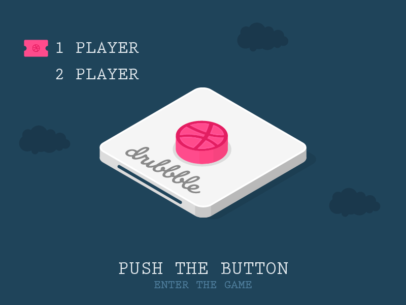 Two Dribbble Invite dribbble dribbble invite game invite join the game player