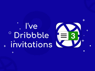 There Dribbble Invite design dribbble invite invite invite giveaway landing page design