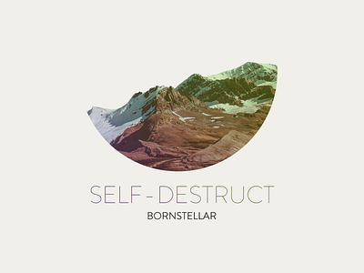 Self Destruct EP Cover album art bornstellar ep metal music