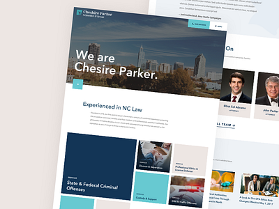 Law Firm Homepage