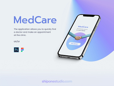 MedCare. UX/UI application design