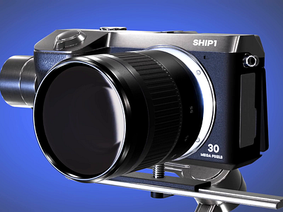 Camera. Product design 3d 3d modeling 3d video animation pro product design