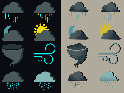 Weather and Seasons in icons