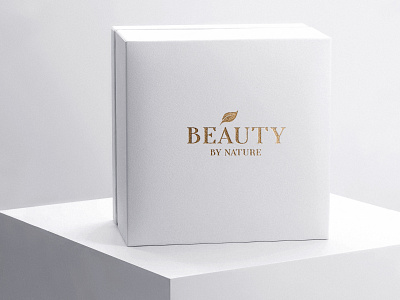 Organic Beauty Salon - Beauty by Nature beauty branding design logo logo design modern nature salon simple unique