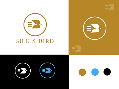 Silk & Bird Logo - - Bed Linen Company