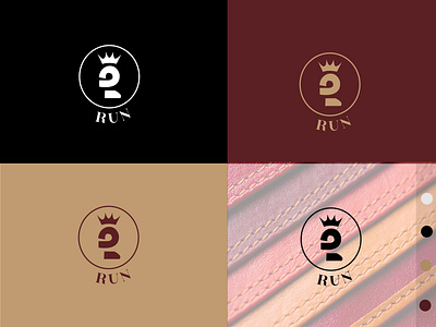 RUN - An iconic logo for leather products