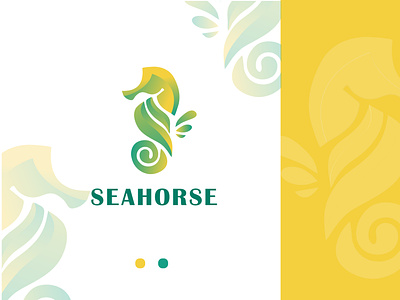 SEAHORSE Logo brand branding clean colorful design logo logo design modern seahorse simple unique visual identity