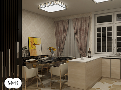 Studio Apartment-2 | Interior Design and Decoration. 3dhomedesign