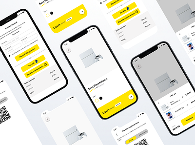 Checkout Flow app design ui ux