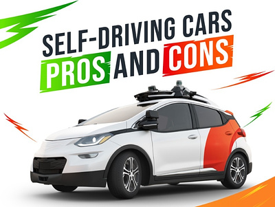 Infographic: Pros and Cons of Self-Driving Cars branding cars creative data visualization design fun graphic design illustration infographic infography information infotisement insightsartist storytelling tecnhology visual content