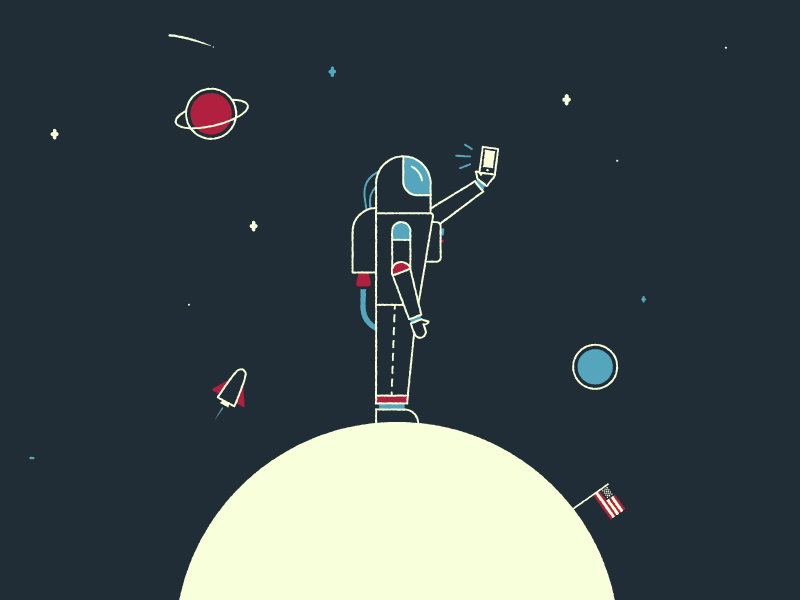 Spacey by Adam Yeager on Dribbble