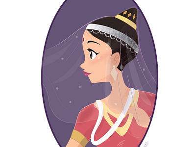 Manipuri Girl beautyindiversity illustration illustrations indian tradition