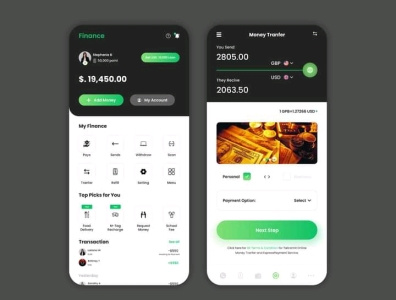 Finance app