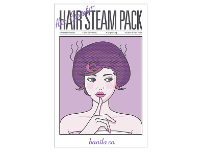banila co-Hair Specialist HAIR STEAM PACK illustration