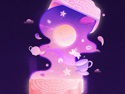 moon cake illustration moon