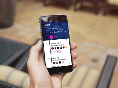 'Sorted' Event App