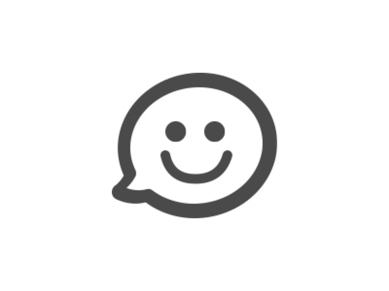 Smile chat notification alert animation chat design interaction ix notification principle smile ui