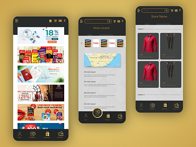 E-commerce APP app design ui ux