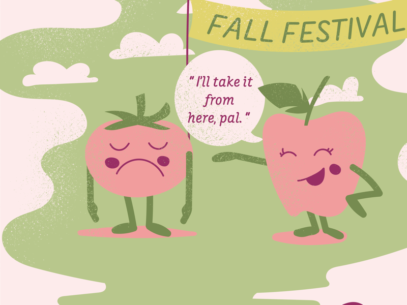 Fall Festival characterdesign vintage eventbranding illustration