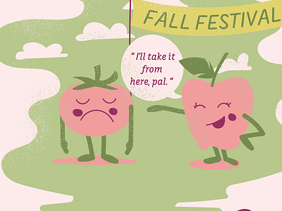 Fall Festival characterdesign eventbranding illustration vintage