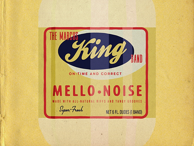 The Marcus King Band illustration vintage