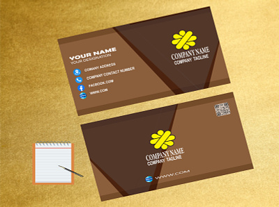 Business Card Design adobe illustrator brand identity graphic design illustration professional