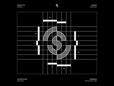 Signalink - Logo Design / Grid