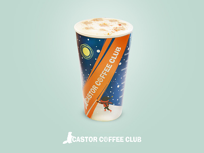 Winter cup for coffee castor coffee cup packing winter winter cup