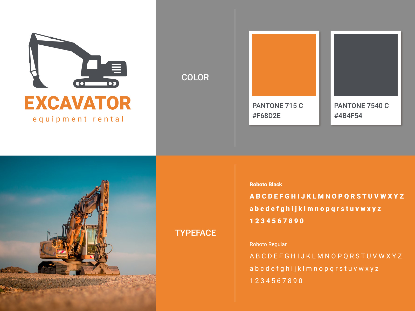 Logo design for a construction equipment rental company by Елена ...