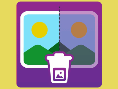 Photo Duplicate App Icon logo