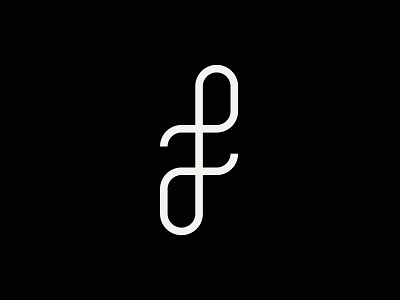 FP Monogram designer fp fp logo fp logomark fp monogram graphic graphic designer logo monochrome monogram