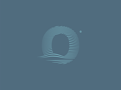 Oceans X Logo branding design designer graphic graphic designer lines logo logomark mark wave letter waves