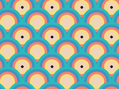 Circle Pattern design graphic design happy pattern seamless textile vector